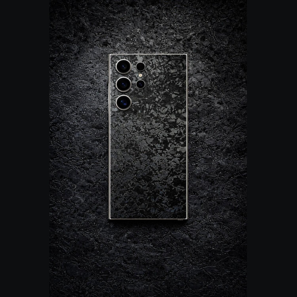 Αυτοκόλλητο Skin Προστασίας Πλάτης - Samsung Galaxy S24 Ultra - Gams Premium Vinyl Skin Back Plate - Forged Carbon (GAMS-VNL-SKIN-FC-002-201)