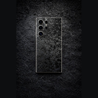 Αυτοκόλλητο Skin Προστασίας Πλάτης - Samsung Galaxy S24 Ultra - Gams Premium Vinyl Skin Back Plate - Forged Carbon (GAMS-VNL-SKIN-FC-002-201)