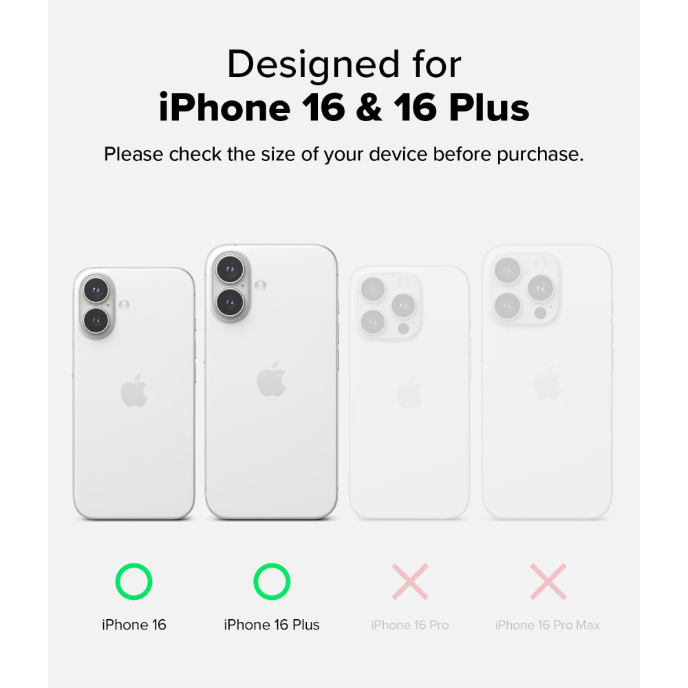 Αντιχαρακτικό Γυαλί Προστασίας για Φακό Κάμερας - Apple iPhone 16 / 16 Plus - Ringke Camera Lens Frame Glass - 2 Τεμάχια - Black (8800274960374)