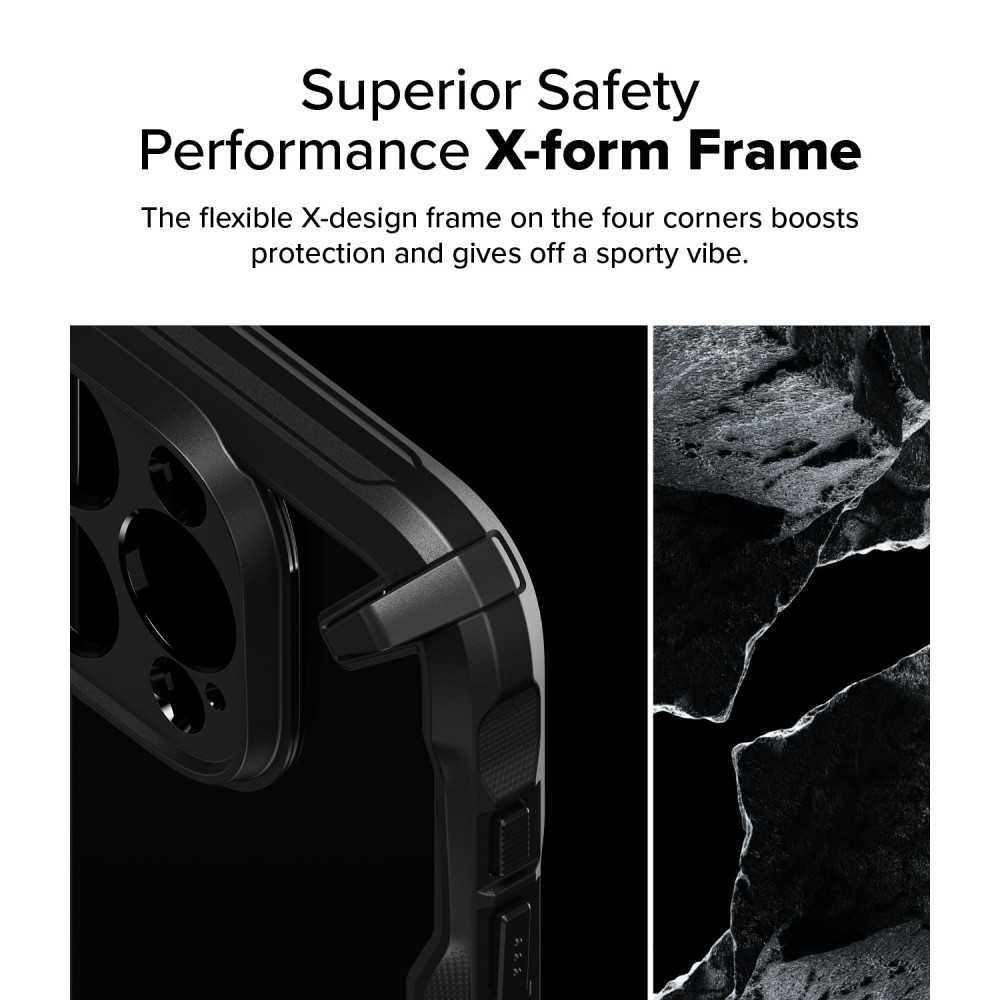 Σκληρή Θήκη - Apple iPhone 16 Pro Max - Ringke Fusion X - Black (8809961789526)