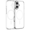 Θήκη Apple iPhone 16 - Vivid MagSafe Hybrid Case Διάφανη με MagSafe - White (VIMAGACR496WT)