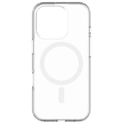 Θήκη Apple iPhone 16 Pro - Vivid MagSafe Hybrid Case Διάφανη με MagSafe - White (VIMAGACR497WT)