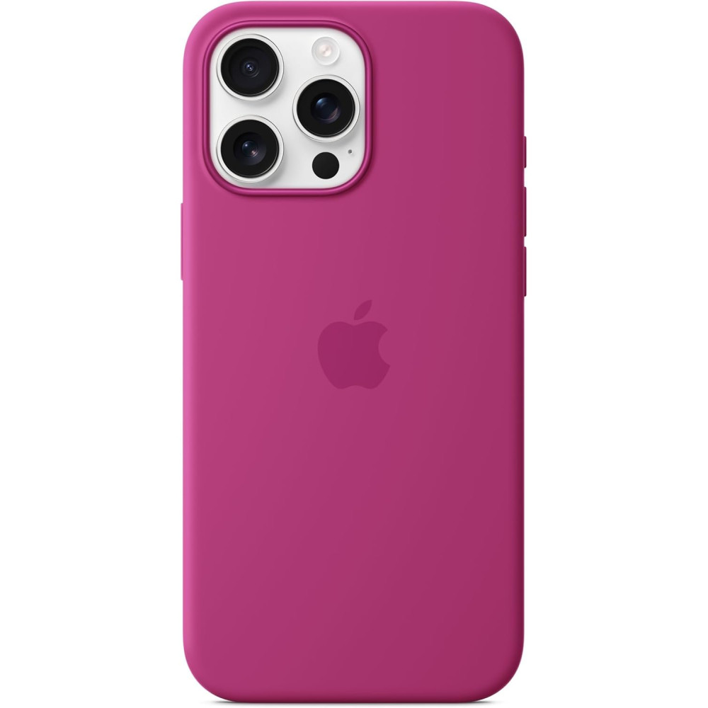 Θήκη iPhone 16 Pro Max Official Apple Silicone Case Σιλικόνης με MagSafe - Fuchsia (MYYX3ZM/A)