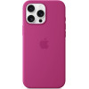 Θήκη iPhone 16 Pro Max Official Apple Silicone Case Σιλικόνης με MagSafe - Fuchsia (MYYX3ZM/A)