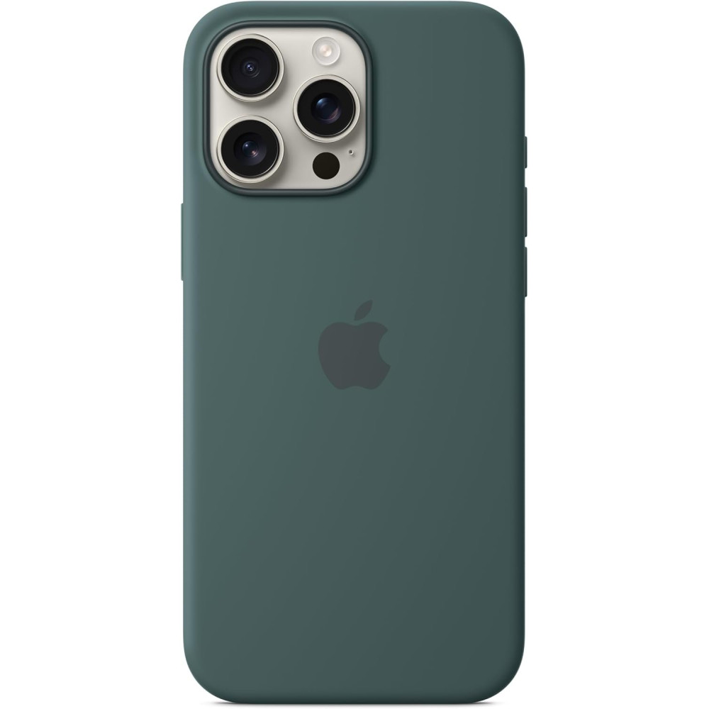 Θήκη iPhone 16 Pro Max Official Apple Silicone Case Σιλικόνης με MagSafe - Lake Green (MA7V4ZM/A)