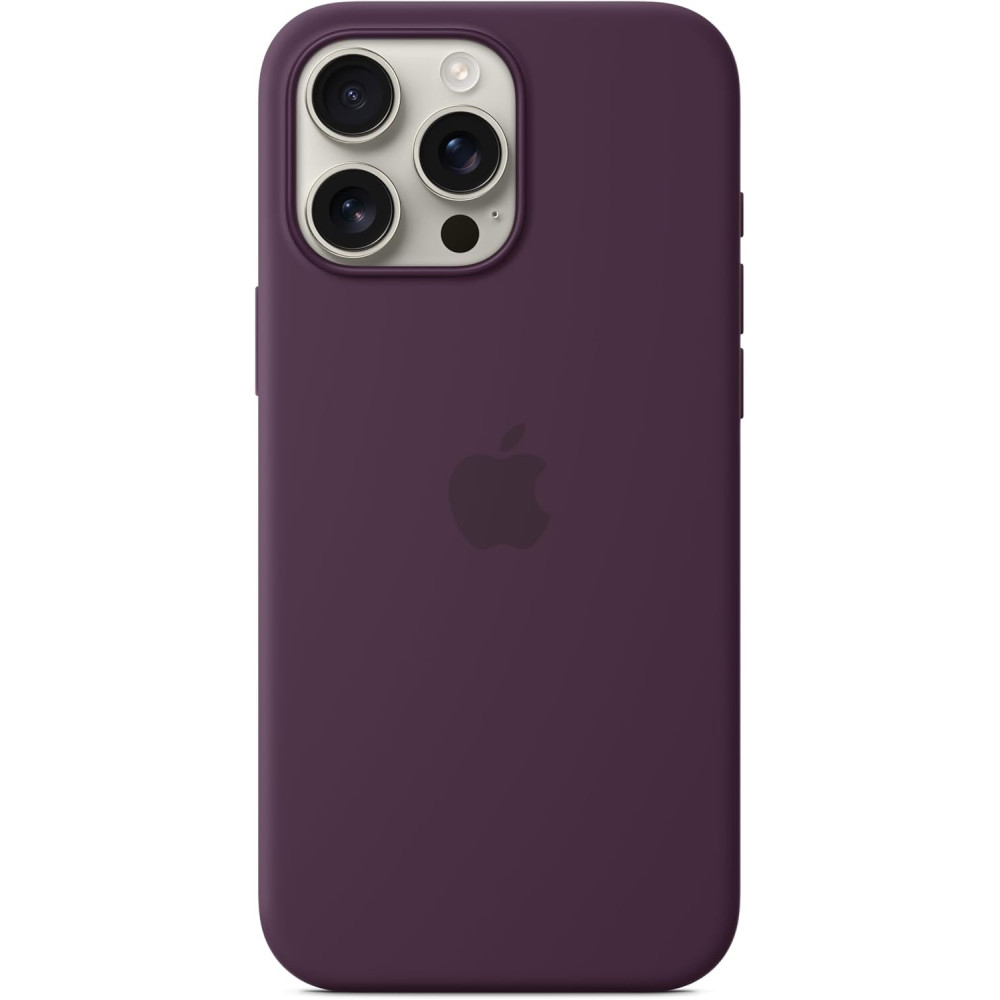 Θήκη iPhone 16 Pro Max Official Apple Silicone Case Σιλικόνης με MagSafe - Plum (MYYW3ZM/A)