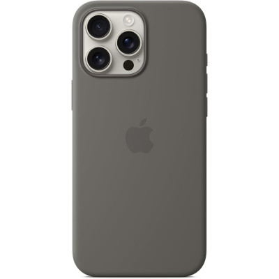 Θήκη iPhone 16 Pro Max Official Apple Silicone Case Σιλικόνης με MagSafe - Stone Gray (MYYV3ZM/A)