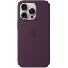 Θήκη iPhone 16 Pro Official Apple Silicone Case Σιλικόνης με MagSafe - Plum (MYYM3ZM/A)