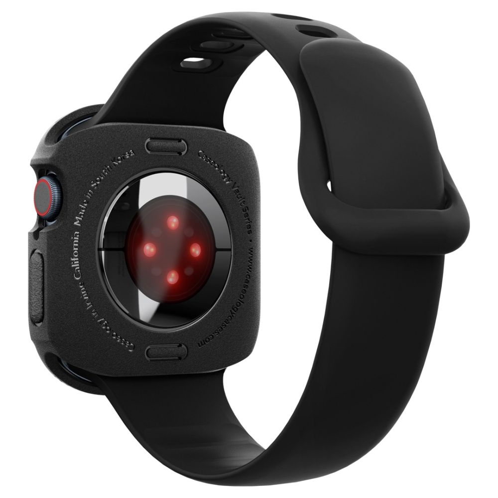Ανθεκτική Θήκη Σιλικόνης - Apple Watch 11 / 10 46mm - Caseology Vault - Matte Black (ACS08610)