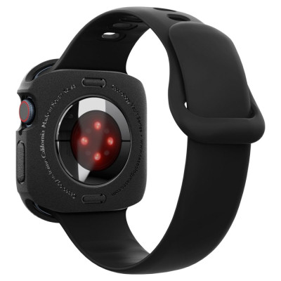 Ανθεκτική Θήκη Σιλικόνης - Apple Watch 11 / 10 46mm - Caseology Vault - Matte Black (ACS08610)