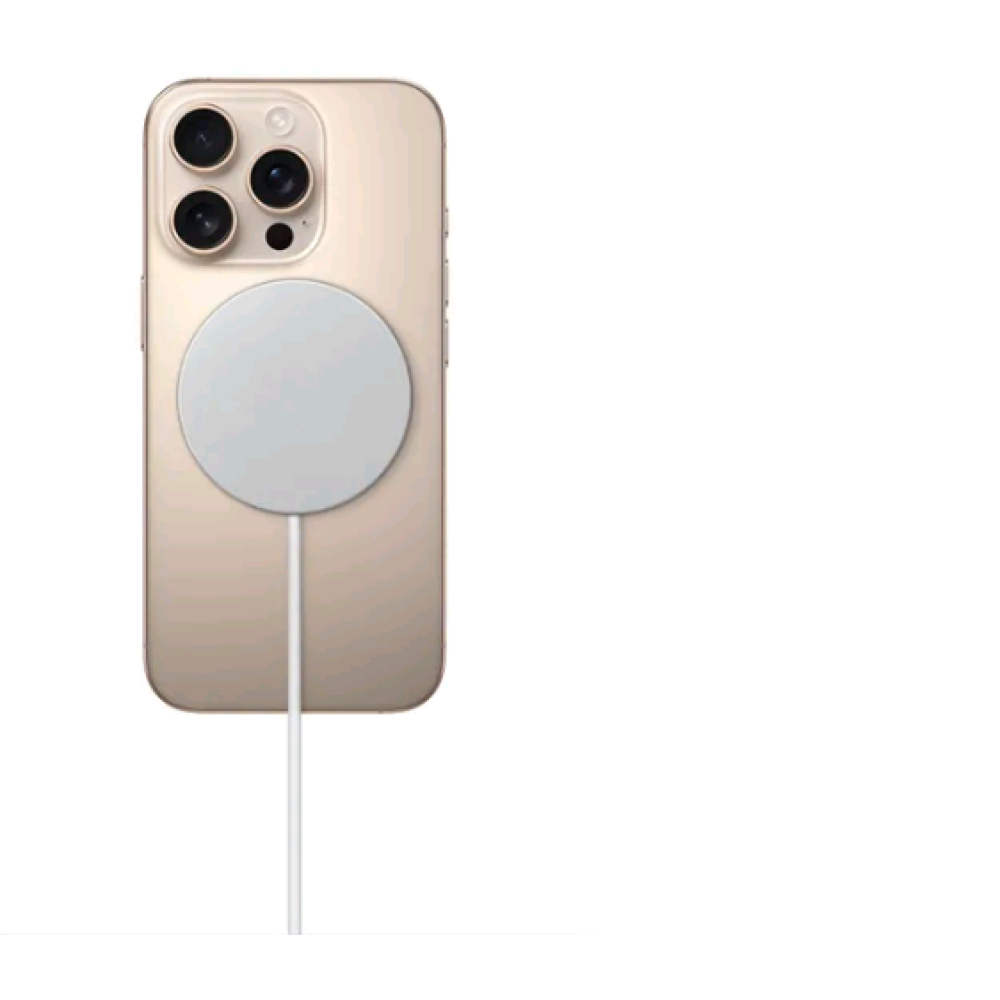 Official Apple MagSafe Charger - Ασύρματος Φορτιστής MagSafe - 25W - 200cm - White (MX6Y3ZM/A)