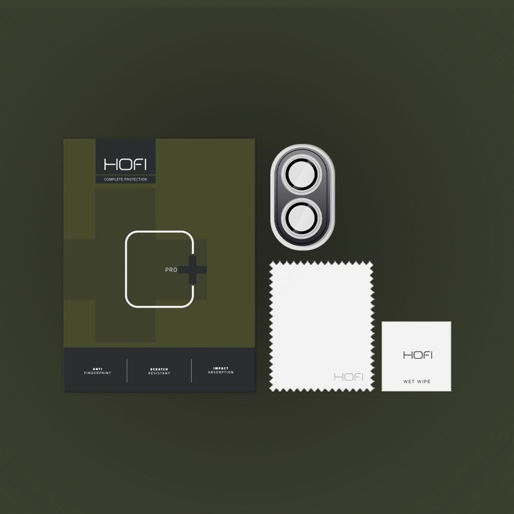 Αντιχαρακτικό Γυαλί Προστασίας Apple iPhone 17 / 16 / 16 Plus - Hofi Camring Pro+ για Φακό Κάμερας - Clear (5906302311026)