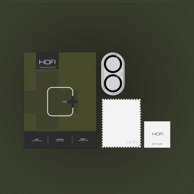 Αντιχαρακτικό Γυαλί Προστασίας Apple iPhone 16 / 16 Plus - Hofi Cam Pro+ Camera Tempered Glass για Φακό Κάμερας - Clear (5906302310982)