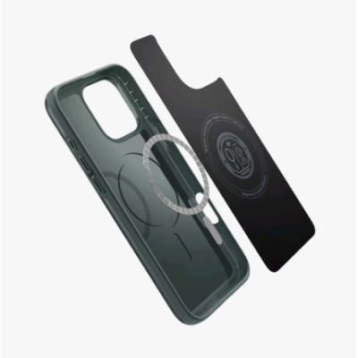 Θήκη Apple iPhone 16 Pro Max - Spigen Thin Fit MagFit Σκληρή με MagSafe - Abyss Green (ACS07981)