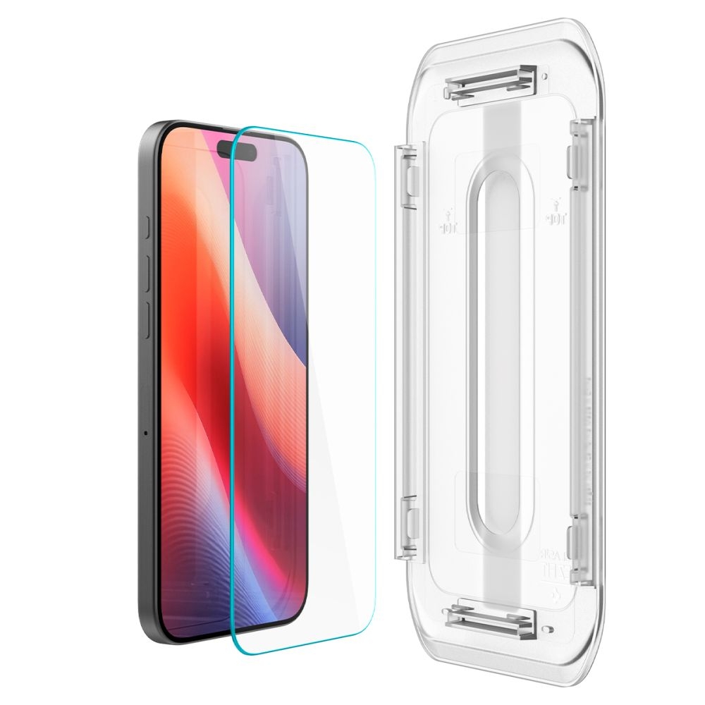 Tempered Glass iPhone 16 Pro Max Spigen GLAS.tR EZ Fit HD Αντιχαρακτικό Γυαλί Προστασίας Οθόνης - Clear (AGL07914)