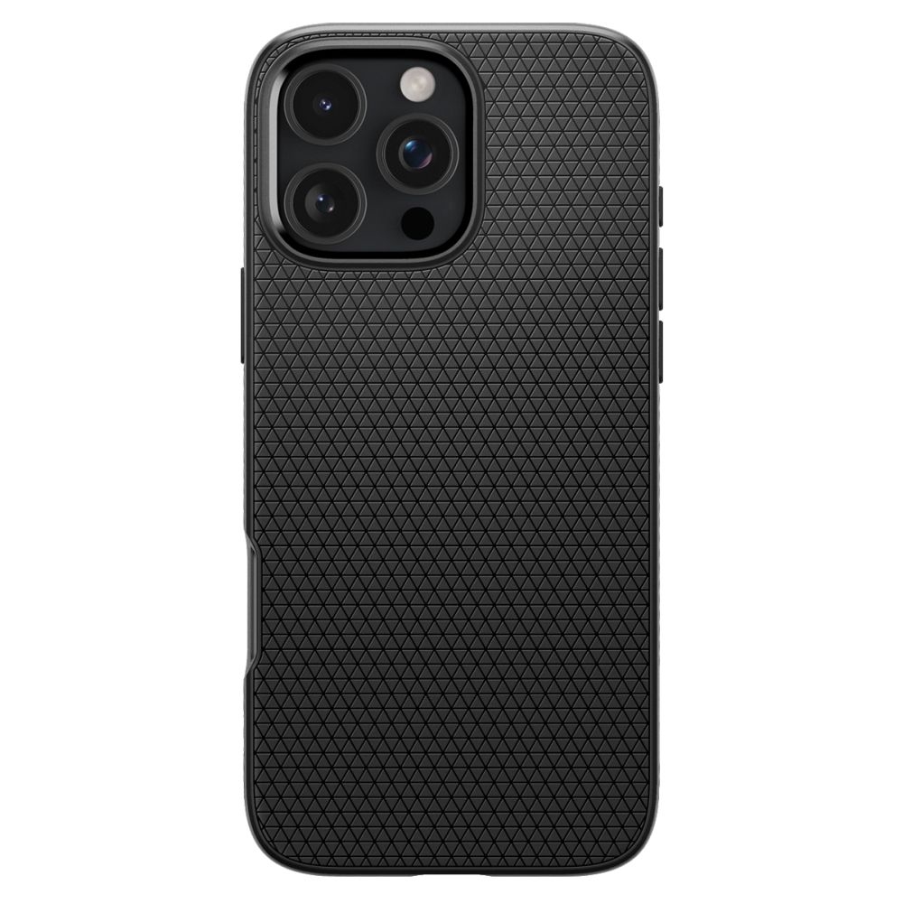 Θήκη Apple iPhone 16 Pro Max - Spigen Liquid Air Σιλικόνης - Matte Black (ACS07988)