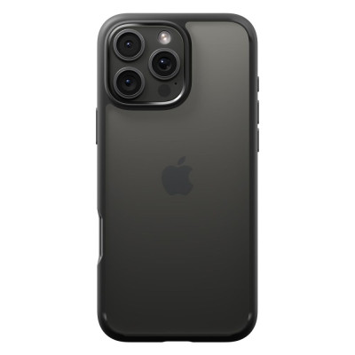Θήκη Apple iPhone 16 Pro - Spigen Ultra Hybrid Σκληρή - Matte Black (ACS08125)