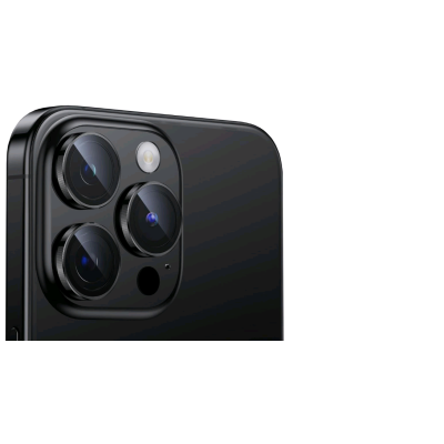 Αντιχαρακτικό Γυαλί Προστασίας Apple iPhone 14 Pro / 14 Pro Max - Hofi Camring Pro+ για Φακό Κάμερας - Black (9589046924668)