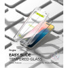 Αντιχαρακτικό Γυαλί Προστασίας Apple iPhone 16 Pro Max - Ringke Easy Slide Tempered Glass FullFace Οθόνης - 2 Τεμάχια - Black (8809961789717)