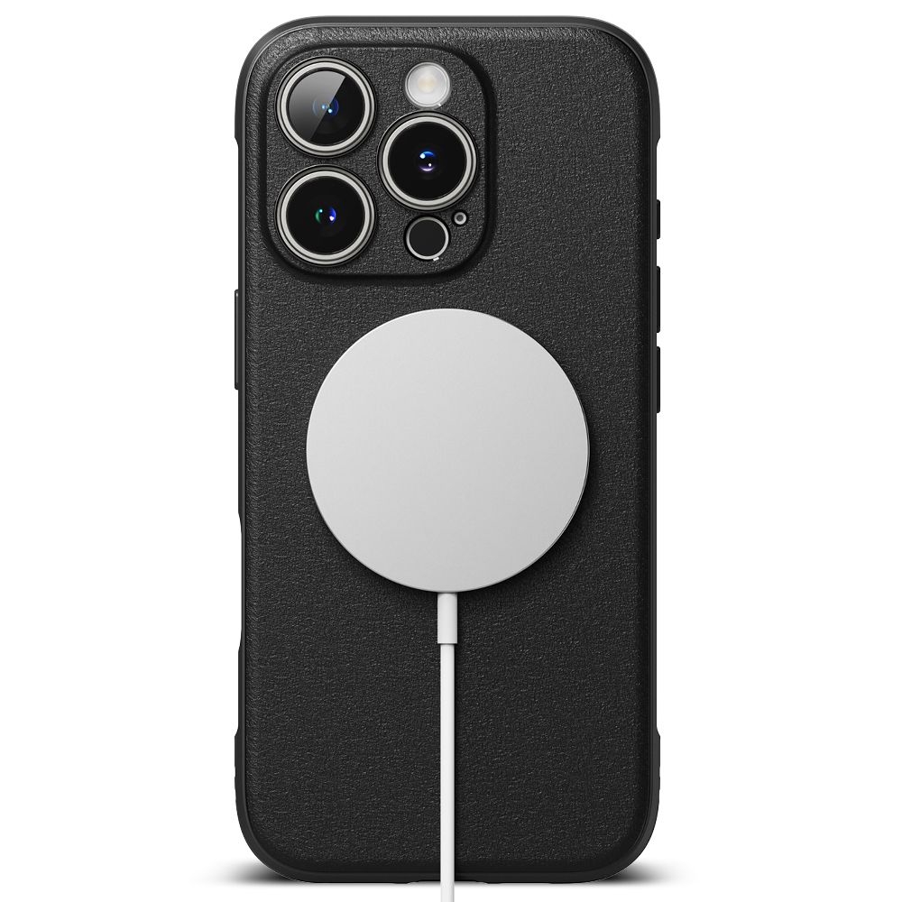 Θήκη Apple iPhone 16 Pro Max - Ringke Onyx Magnetic Σιλικόνης με MagSafe - Black (8809961789601)