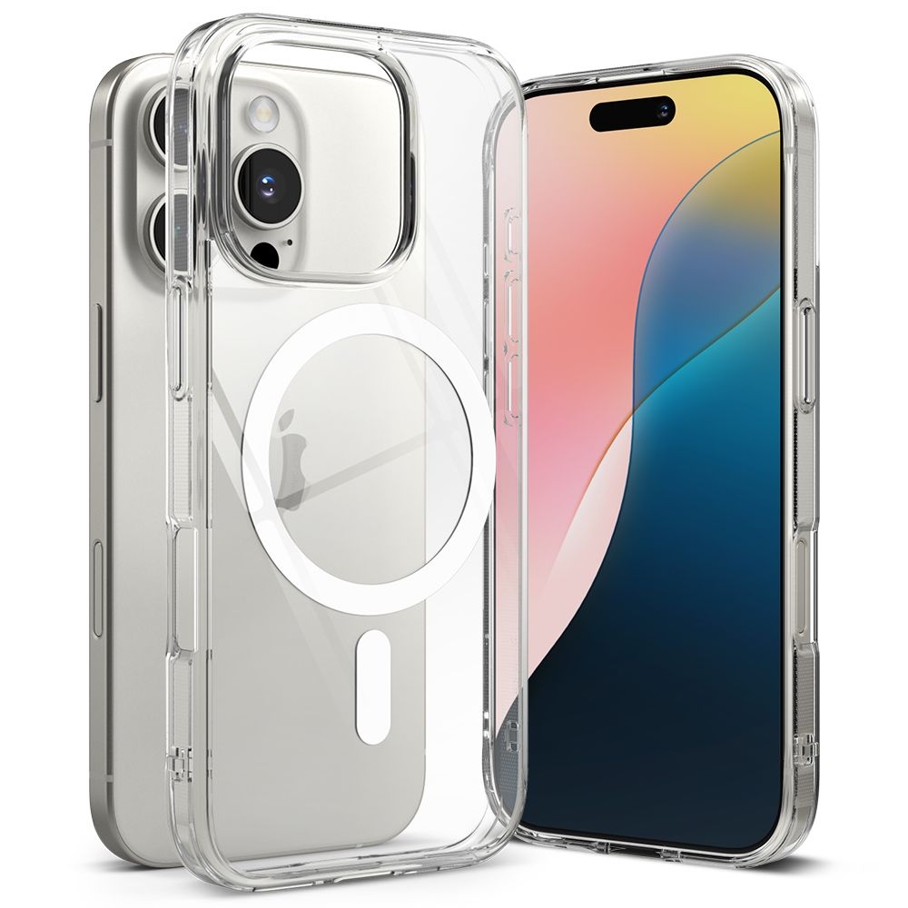 Θήκη Apple iPhone 16 Pro - Ringke Fusion Magnetic Ανθεκτική με MagSafe - Clear (8809961789809)