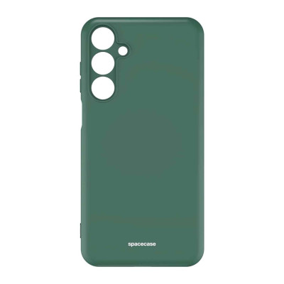 Θήκη Samsung Galaxy M35 - Spacecase Silicone Case Σιλικόνης - Dark Green (5905719110925)