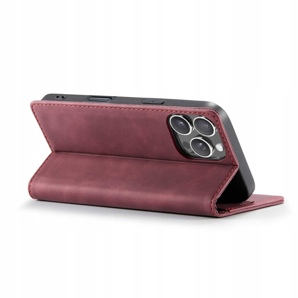 Θήκη Apple iPhone 16 Pro Max - Spacecase Wallet Πορτοφόλι - Red (5905719111472)