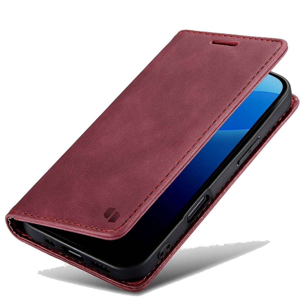 Θήκη Apple iPhone 16 Pro - Spacecase Wallet Πορτοφόλι - Red (5905719111434)