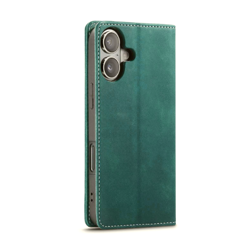 Θήκη Apple iPhone 16 - Spacecase Wallet Πορτοφόλι - Green (5905719111342)