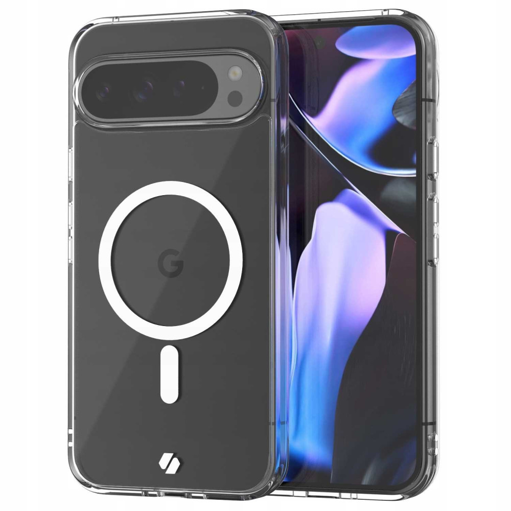 Θήκη Google Pixel 9 Pro XL - Spacecase Clear MagSafe Σκληρή Διάφανη με MagSafe - Transparent (5905719111281)