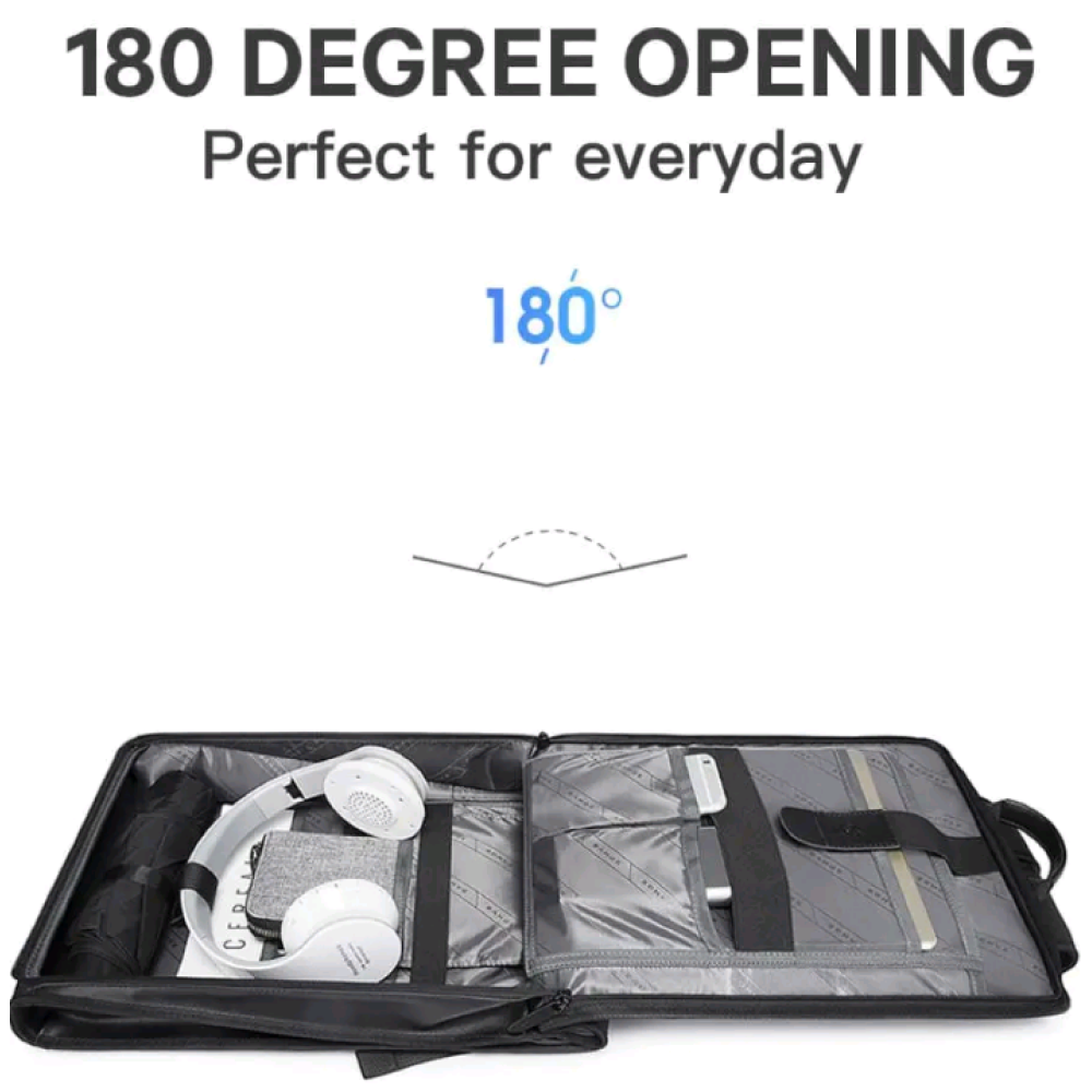 Bange 7252 - Σακίδιο Πλάτης / Τσάντα Μεταφοράς Laptop έως 14" - 11L - Black