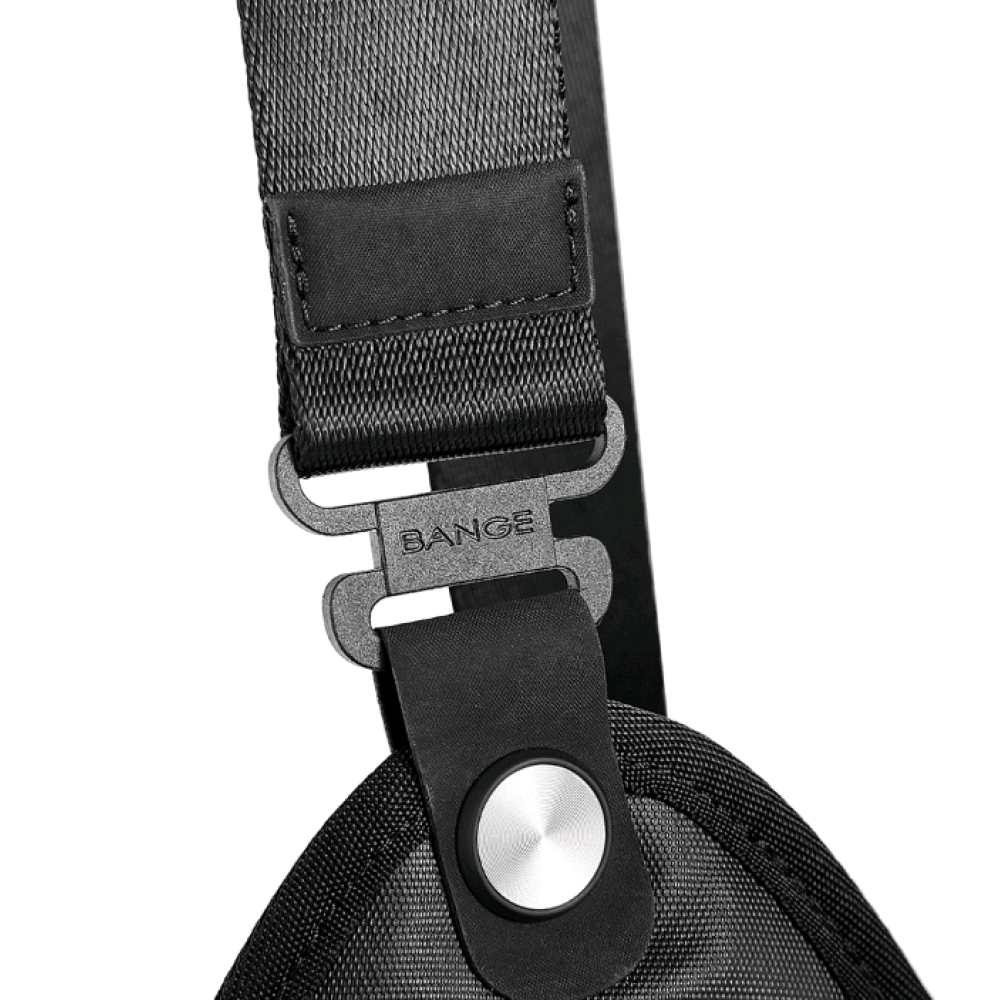 Bange 7630 - Ανδρικό Τσαντάκι Ώμου / Μέσης / Μηρού / Χιαστί Crossbody - 8L - Black