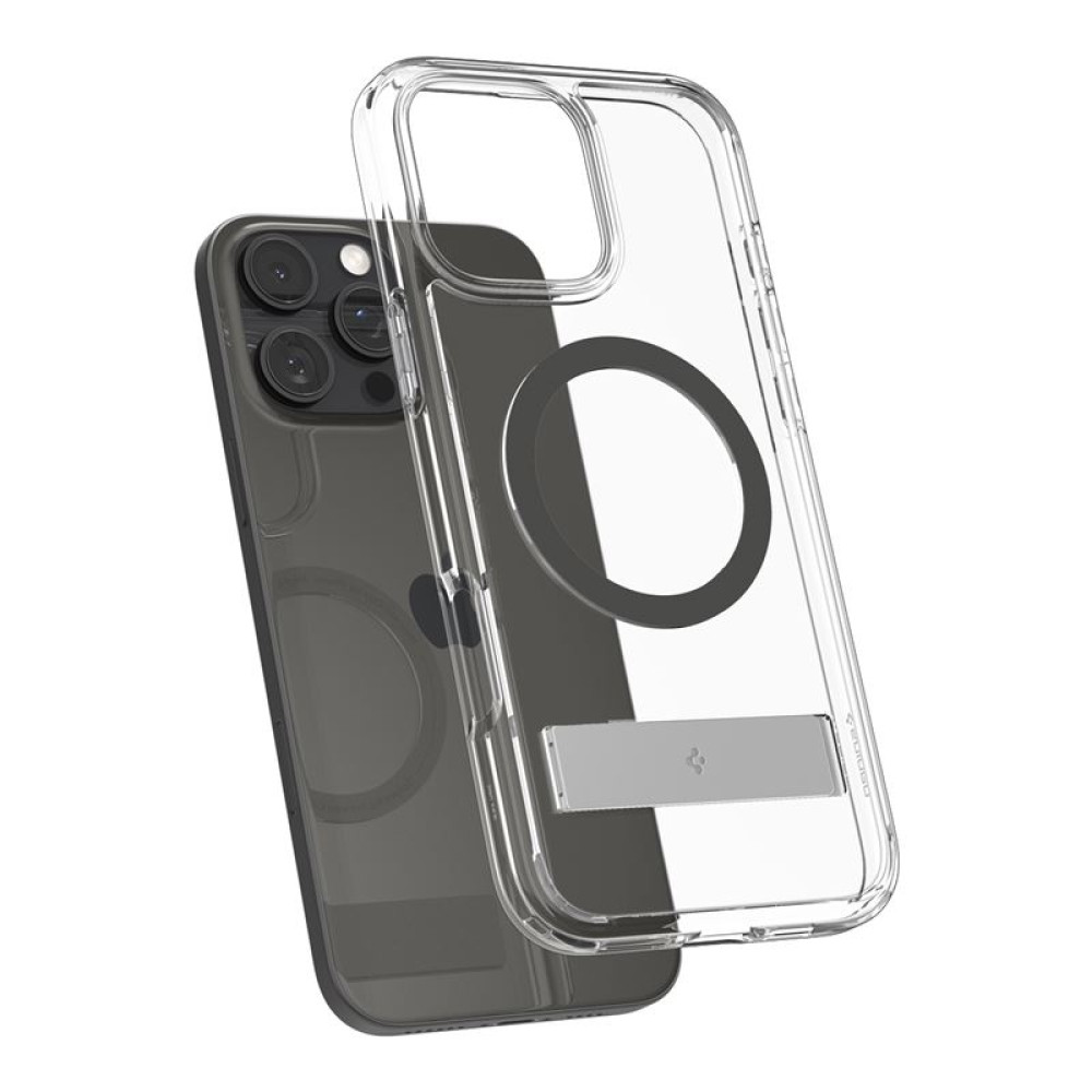 Θήκη Apple iPhone 16 Pro - Spigen Ultra Hybrid S MagFit Σκληρή με MagSafe - Graphite (ACS08143)