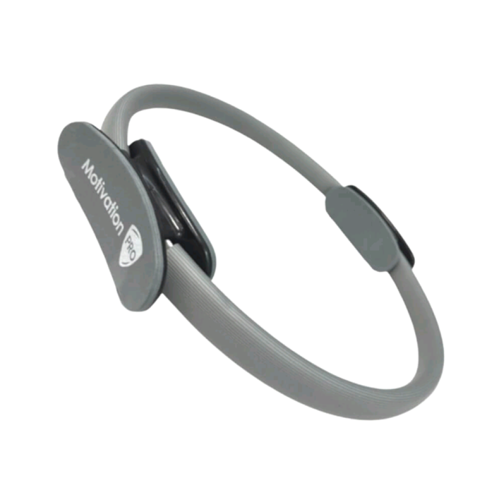 MotivationPro - Δαχτυλίδι Μεσαίας Αντίστασης για Pilates 14″ 35cm Yoga Ring - Grey (020201998265)