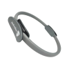 MotivationPro - Δαχτυλίδι Μεσαίας Αντίστασης για Pilates 14″ 35cm Yoga Ring - Grey (020201998265)