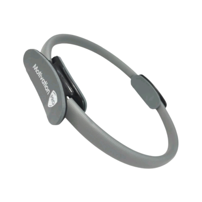 MotivationPro - Δαχτυλίδι Μεσαίας Αντίστασης για Pilates 14″ 35cm Yoga Ring - Grey (020201998265)