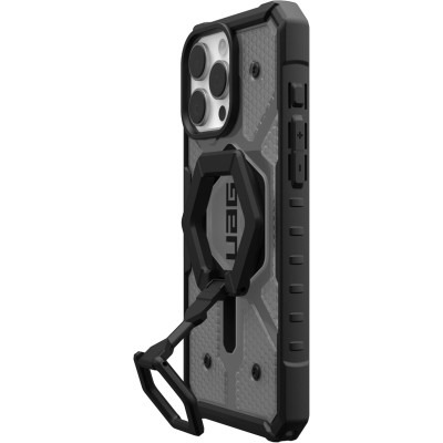 Θήκη & Βάση Apple iPhone 16 Pro Max - UAG Pathfinder & Magnetic Ring Stand Ανθεκτική με MagSafe και Μαγνητικό MagSafe Finger Holder - Ash / Black (1144651BV02)