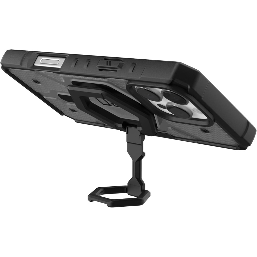 Θήκη & Βάση Apple iPhone 16 Pro Max - UAG Pathfinder & Magnetic Ring Stand Ανθεκτική με MagSafe και Μαγνητικό MagSafe Finger Holder - Ash / Black (1144651BV02)