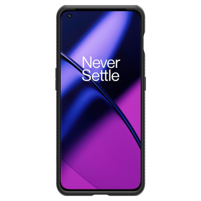 Θήκη OnePlus 11 - Spigen Liquid Air Σιλικόνης - Matte Black (ACS05799)