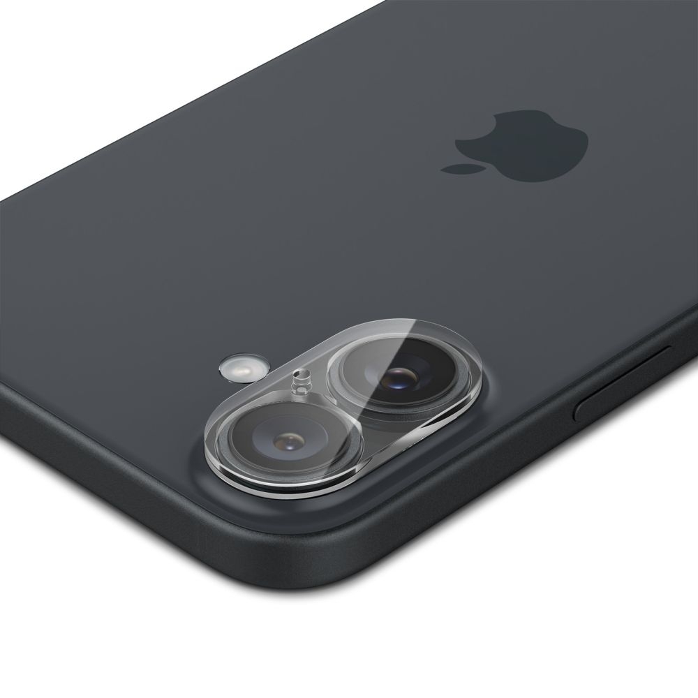 Αντιχαρακτικό Γυαλί Προστασίας Apple iPhone 16 / 16 Plus - Spigen GLAS.tR OPTIK Camera Lens Protector για Φακό Κάμερας - 2 Τεμάχια - Crystal Clear (AGL07923)