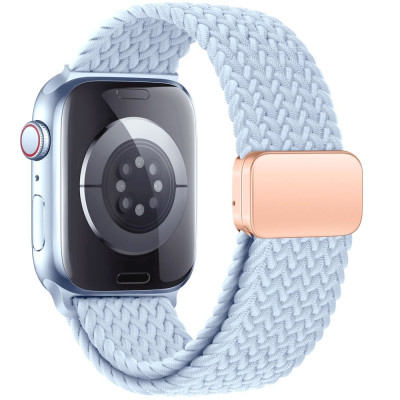 Tech-Protect NylonMag - Ελαστικό Λουράκι Apple Watch SE/11/10/9/8/7/6/5/4 (42/41/40mm) - Baby Blue (5906302312832)