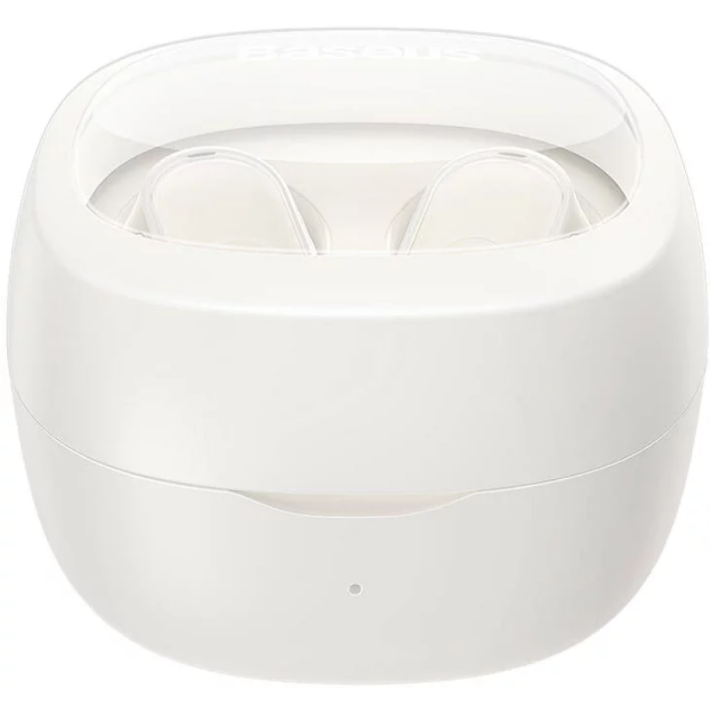 Bluetooth Ακουστικά Baseus True Wireless Earbuds Bowie WM02 OS Ασύρματα με Θήκη Φόρτισης - White / Creamy (NGTW370202)