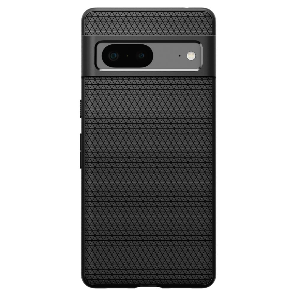 Θήκη Google Pixel 7 - Spigen Liquid Air Σιλικόνης - Matte Black (ACS04696)