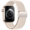 Λουράκι Apple Watch SE/11/10/9/8/7/6/5/4 (42/41/40mm) - Tech-Protect NylonMag Ελαστικό - Natural Titanium (5906302312849)