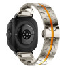 Λουράκι Samsung Galaxy Watch Ultra 47mm - Tech-Protect Stainless Line από Ανοξείδωτο Ατσάλι - Titanium / Orange (5906302313167)
