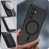 Θήκη Samsung Galaxy S24 Plus - Tech-Protect MagMat Σκληρή Ημιδιάφανη με MagSafe - Matte Black (5906203690527)