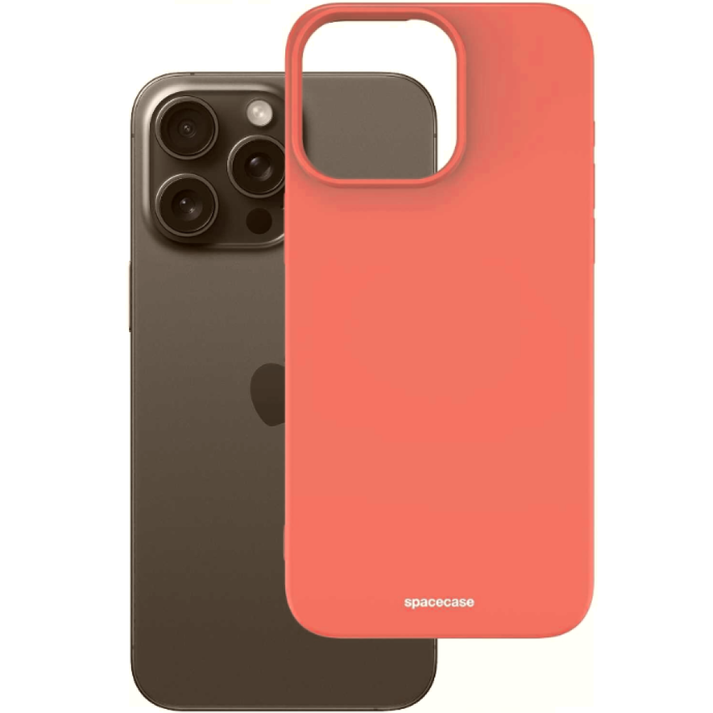 Θήκη Apple iPhone 15 Pro Max Spacecase Silicone Case Σιλικόνης - Red (5905719103729)