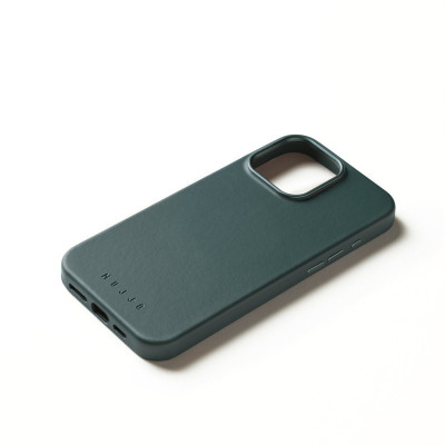 Θήκη Apple iPhone 16 Pro Max - MUJJO Full Leather Case Δερμάτινη με MagSafe - Livid Green (MUJJO-CL-055-LG)