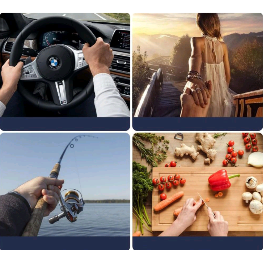 Tech-Protect AC100 Magnetic MagSafe Neck Holder - Ρυθμιζόμενη Μαγνητική MagSafe Βάση Λαιμού για Κινητά / Smartphone - Black (5906302313174)