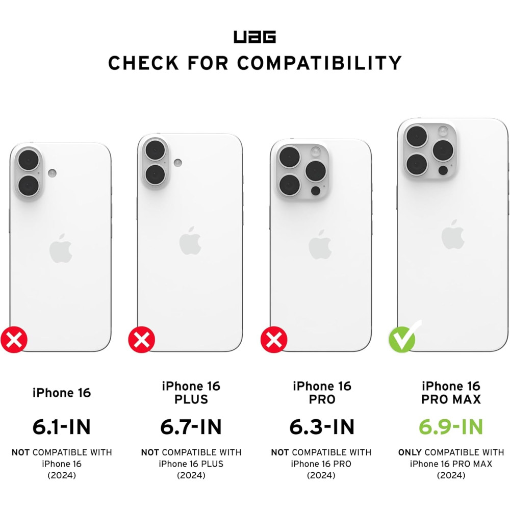 Θήκη Apple iPhone 16 Pro Max - UAG Pathfinder SE Ανθεκτική με MagSafe - Midnight Camo (114472114061)